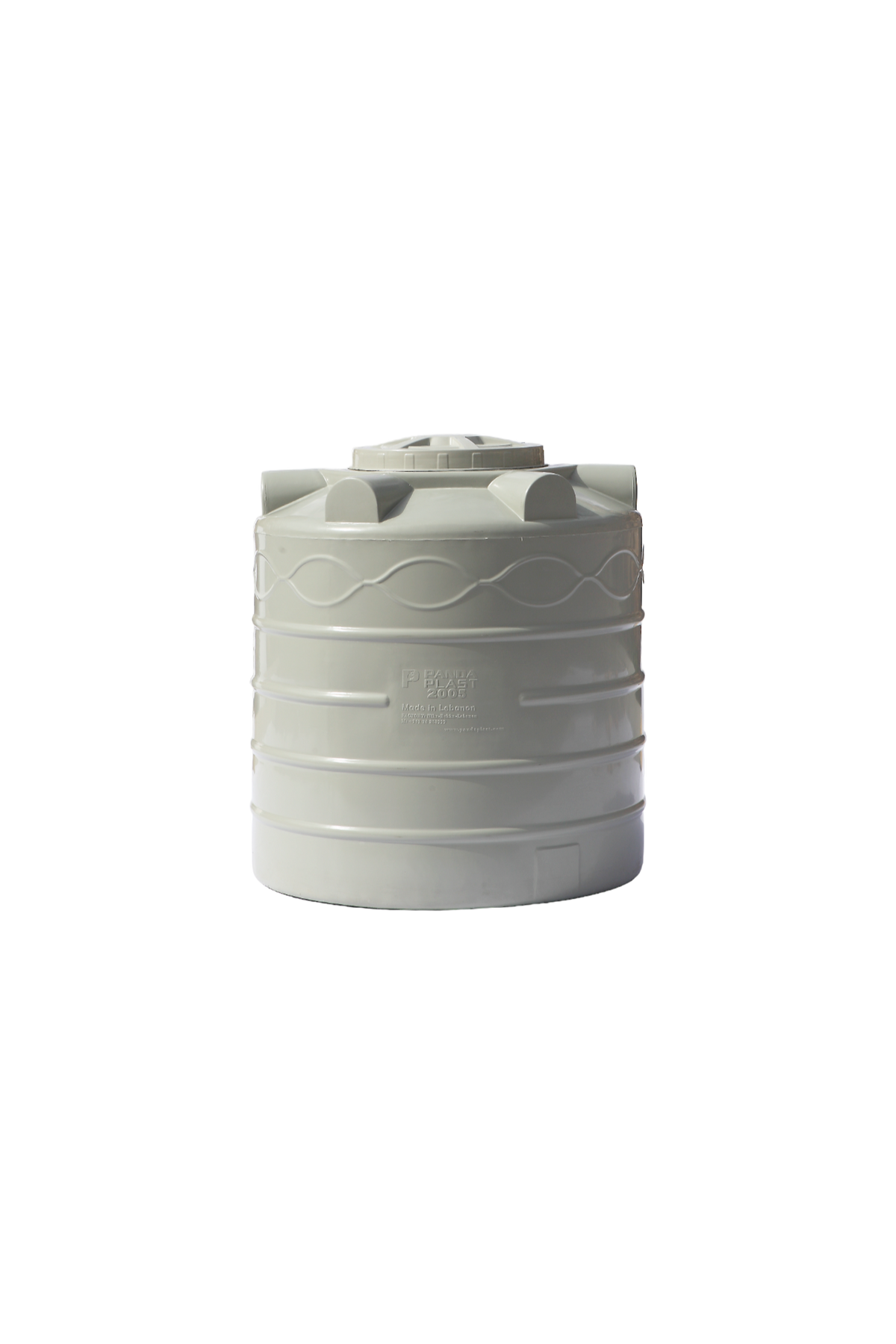 Cylindrical poly tank 500L